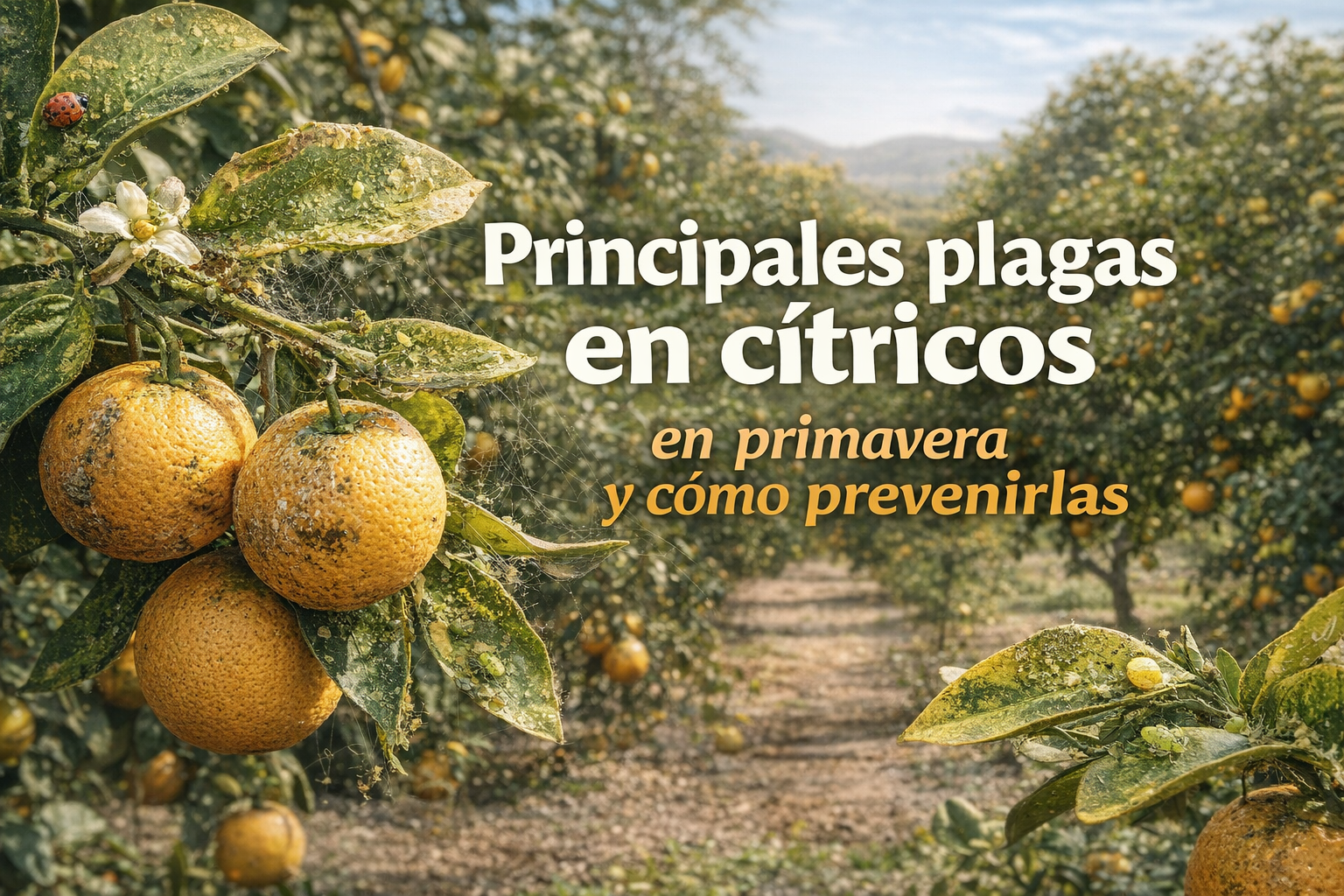 Principals plagues en cítrics a la primavera