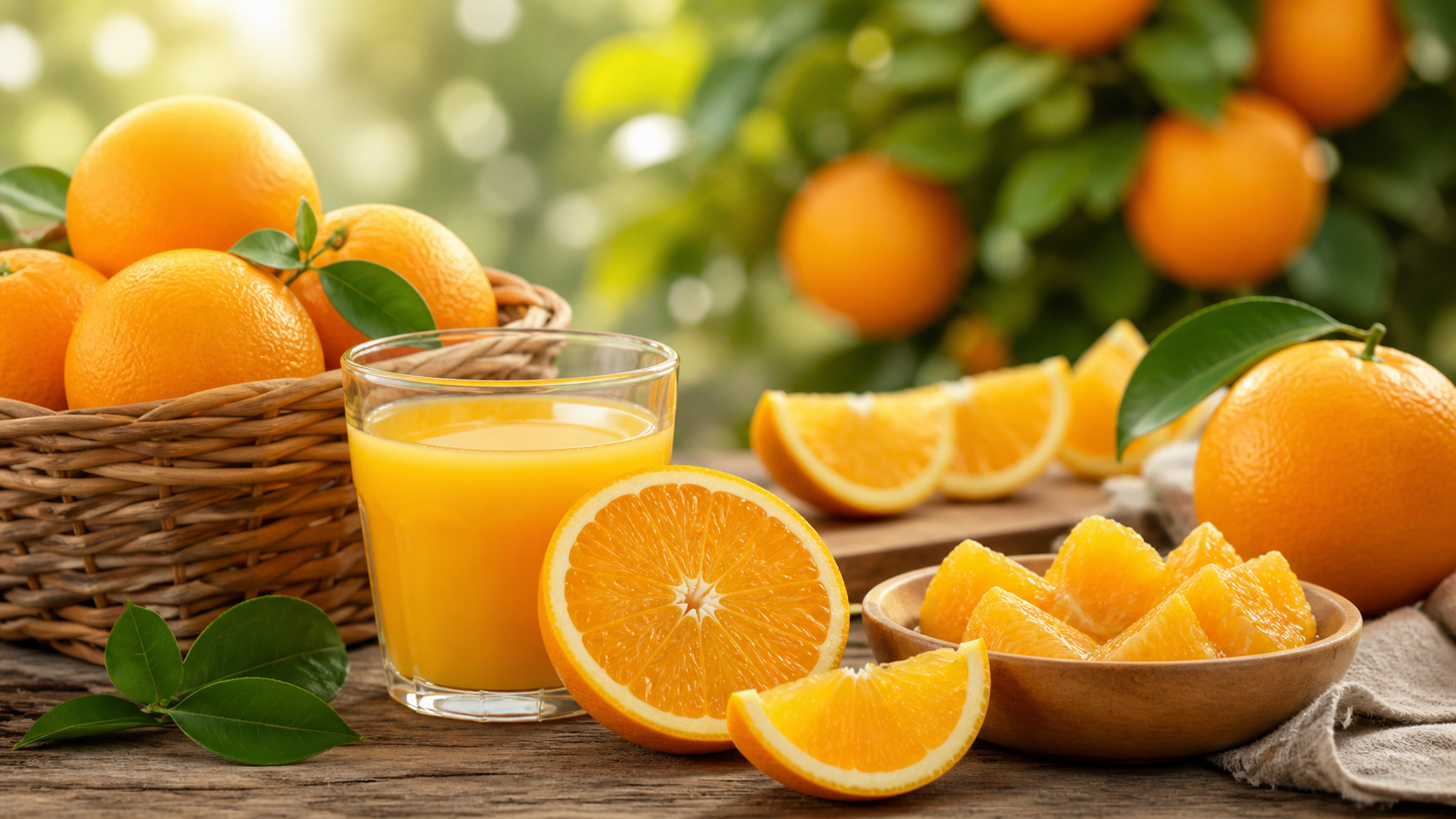 diferentes formas de consumir la naranja
